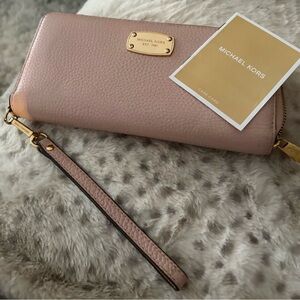 Michael Kors Blush Leather Wallet